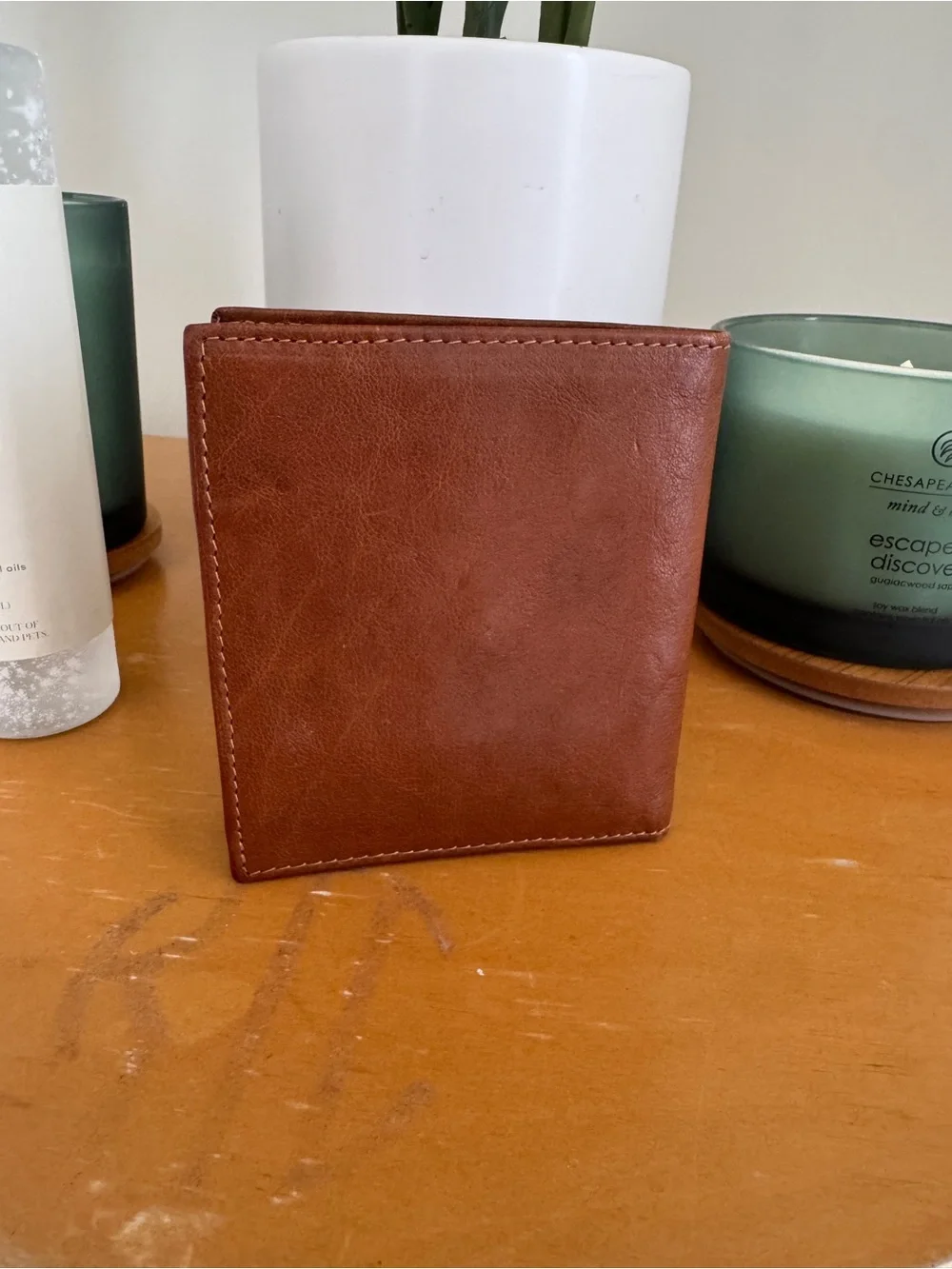 Burberry men’s leather bifold